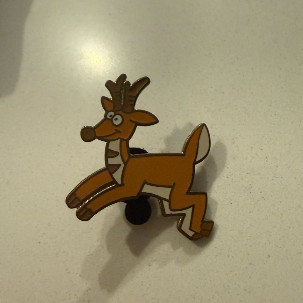 Disney Brown and Tan Reindeer Stuffed Animal